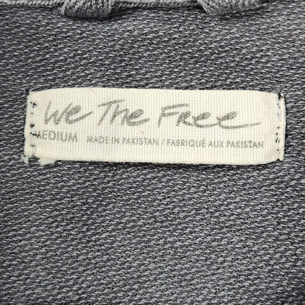 Free People SATURDAY Cropped Shirt Jacket - M - Picture 8 of 12